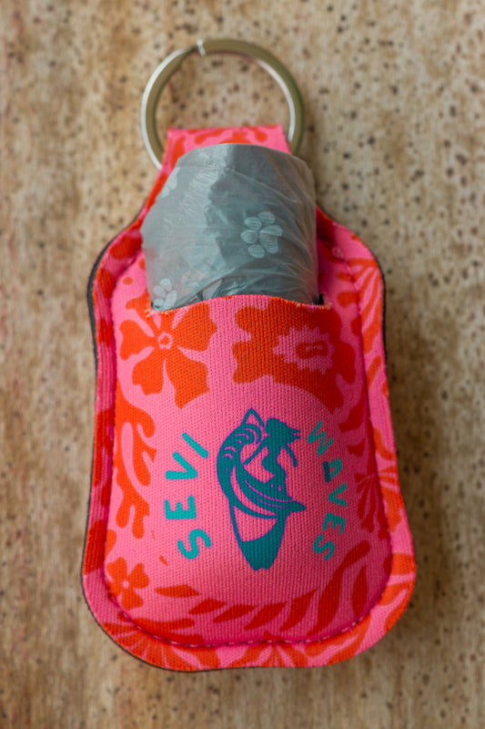 Rosy Current Keychain