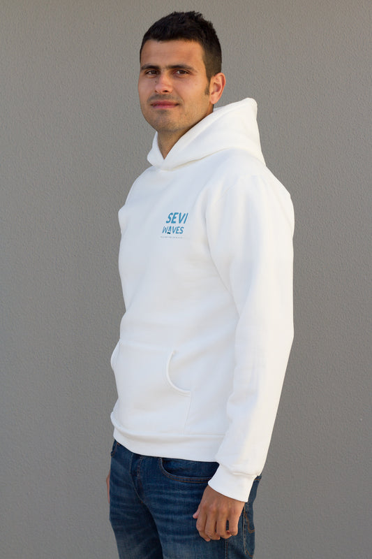 Men Cloud Wave-Hoodie