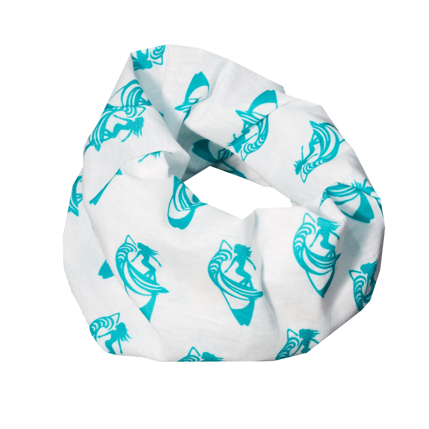 white and green logo sevi waves
