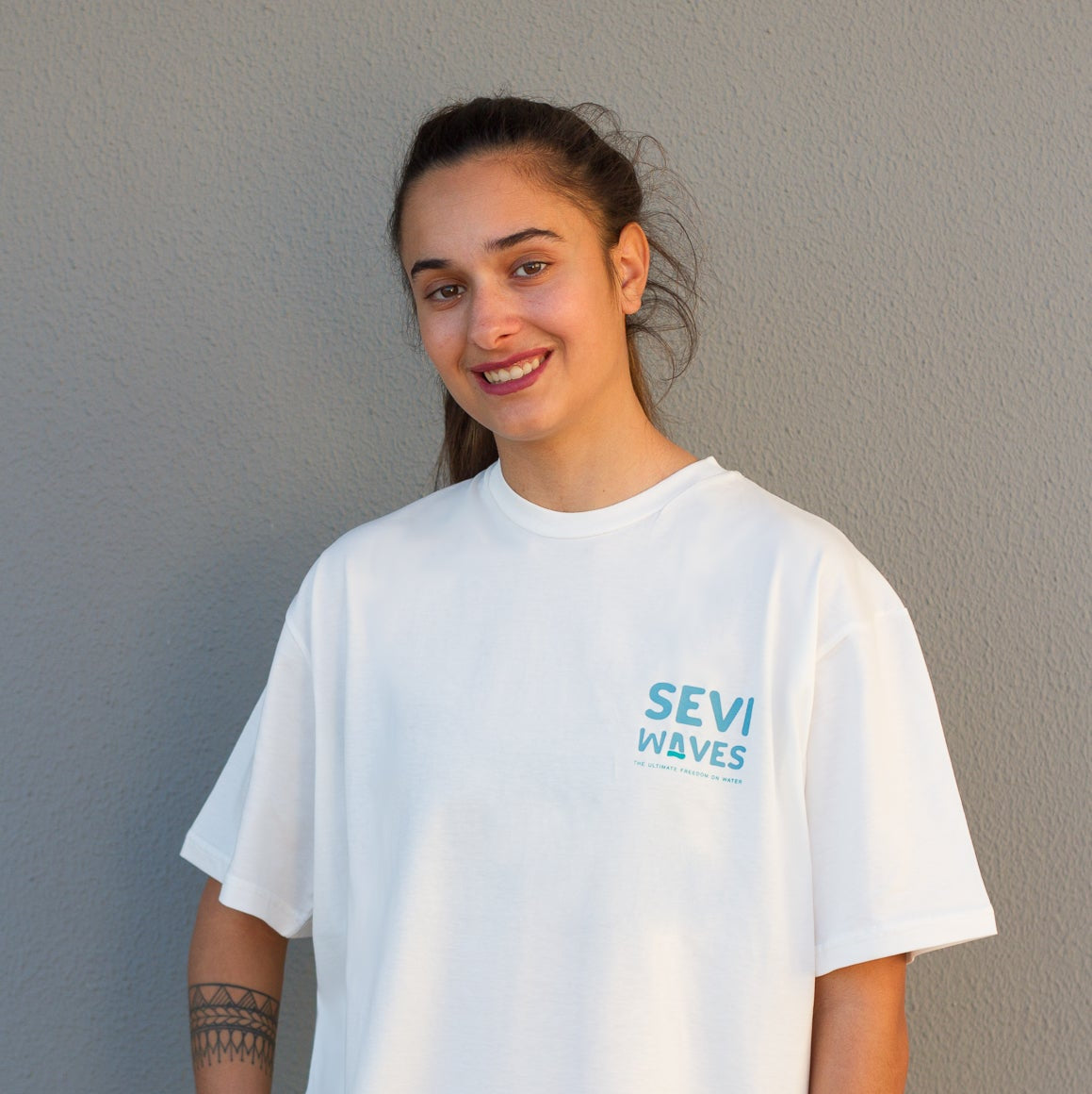 Sea & Street Tee-Oversized κοντομάνικο
