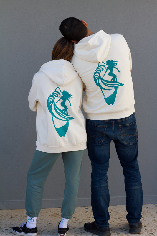 Break the Waves-Zipper Hoodie