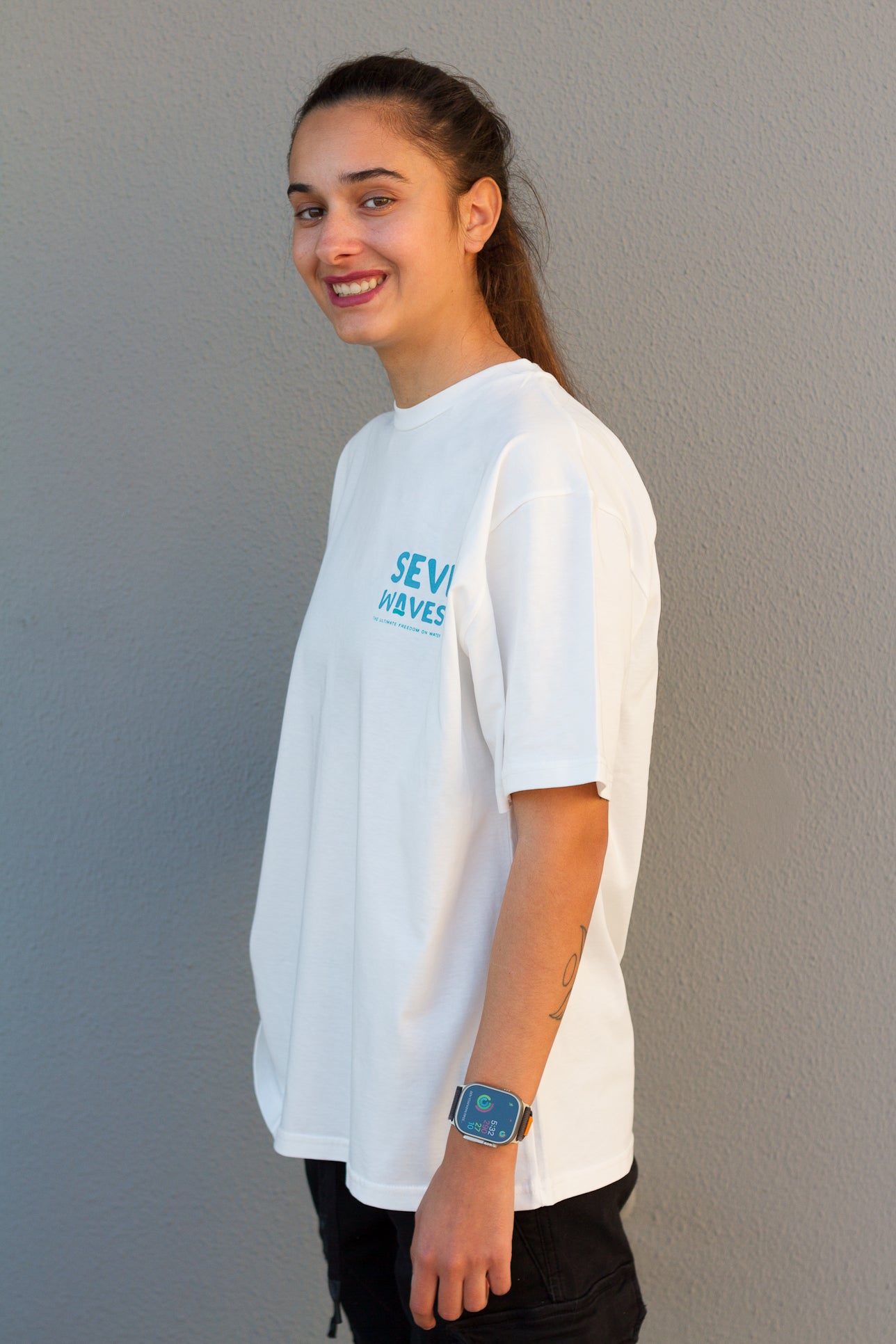 Sea & Street Tee-Oversized κοντομάνικο