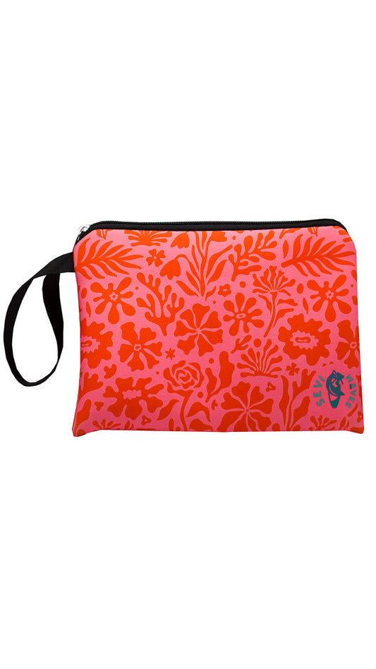 Coral Bloom Pouch