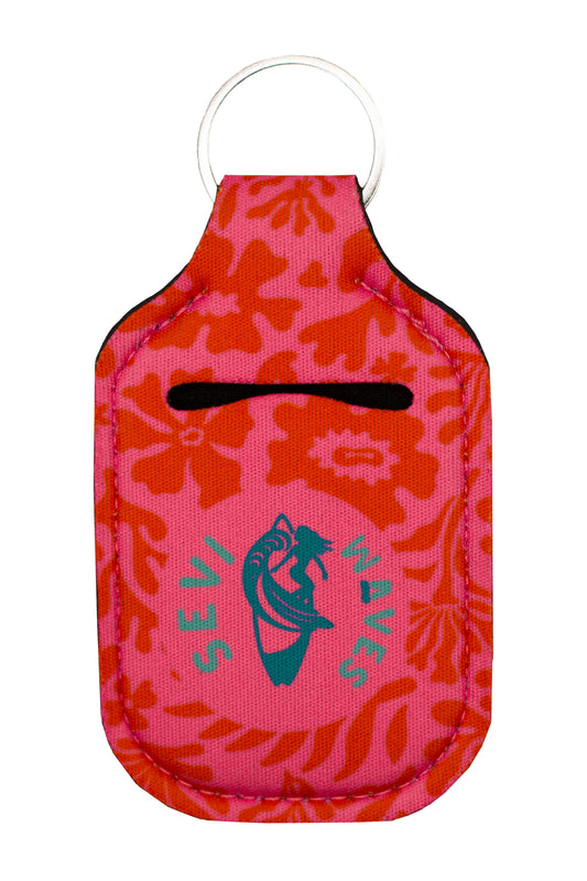 Rosy Current Keychain