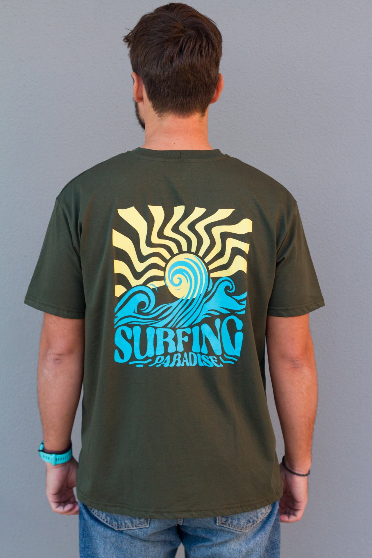 Surfing Paradise T-Shirt Men!