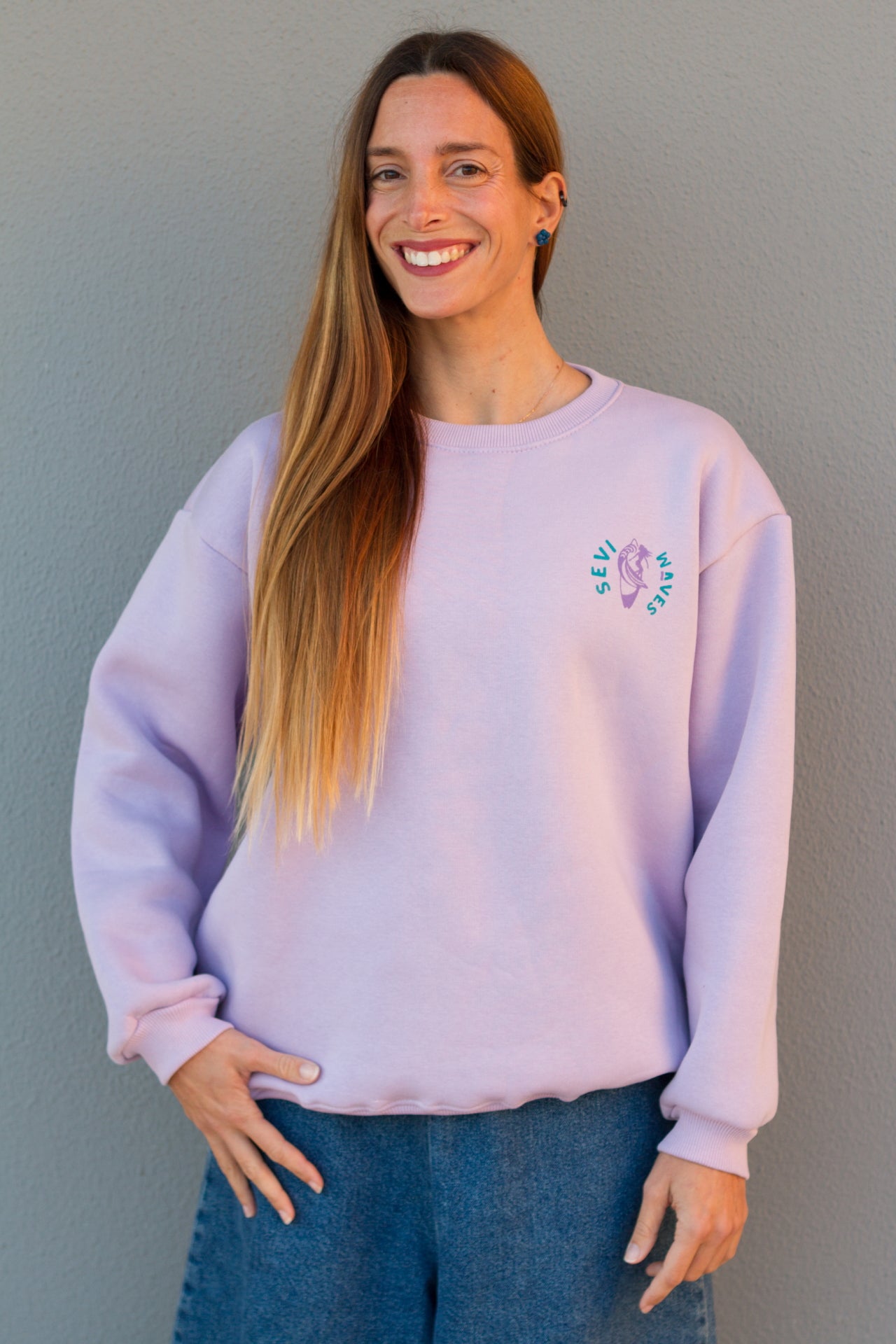 Surfing Paradise Crewneck Hoodie💜