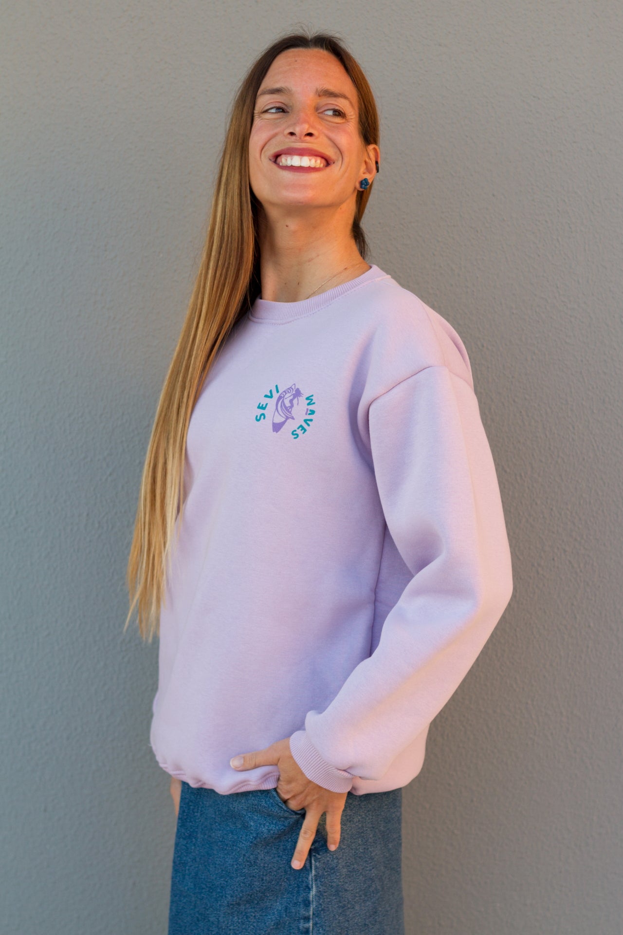 Surfing Paradise Crewneck Hoodie💜