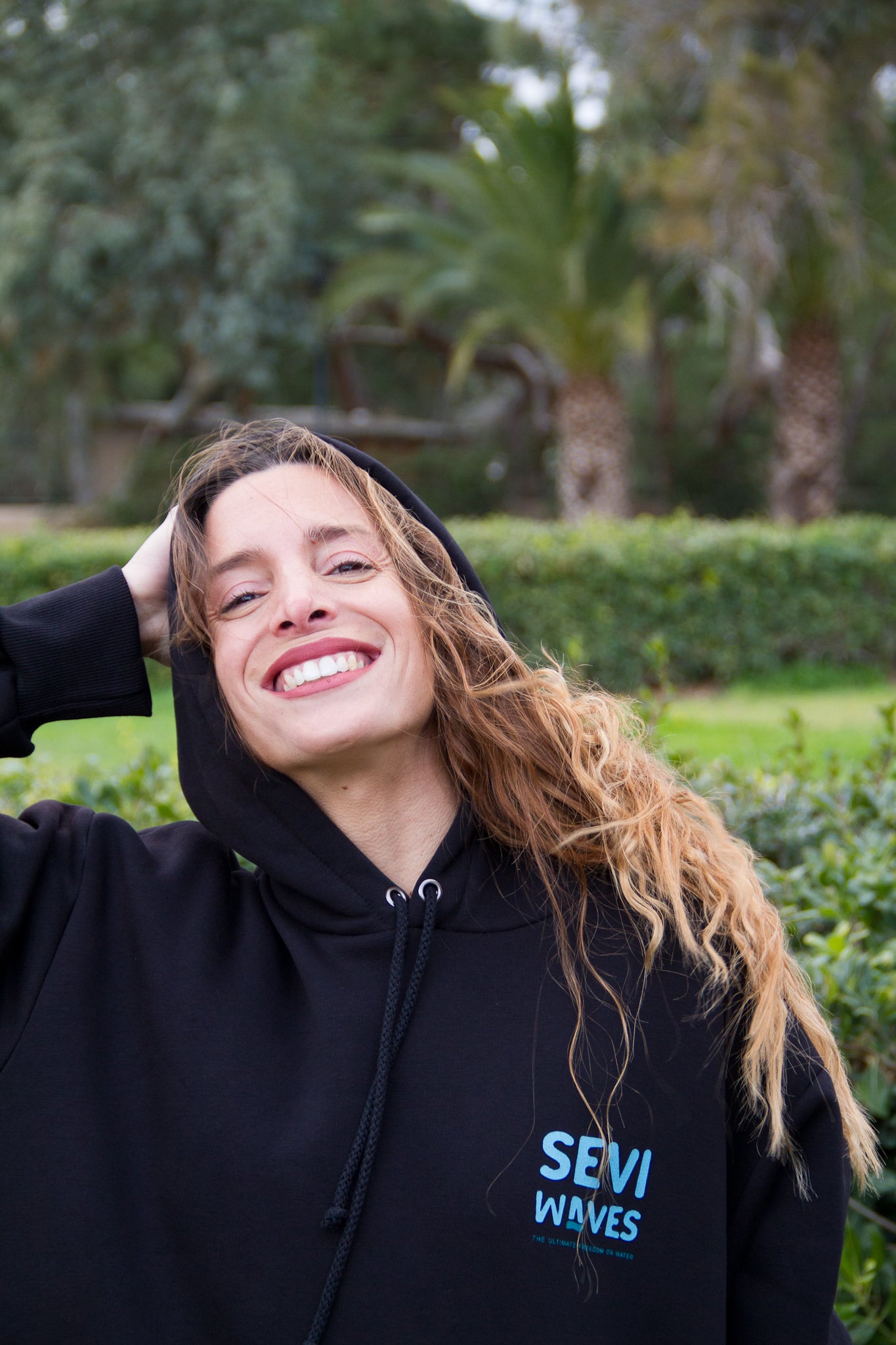 Black Current-Oversized Hoodie
