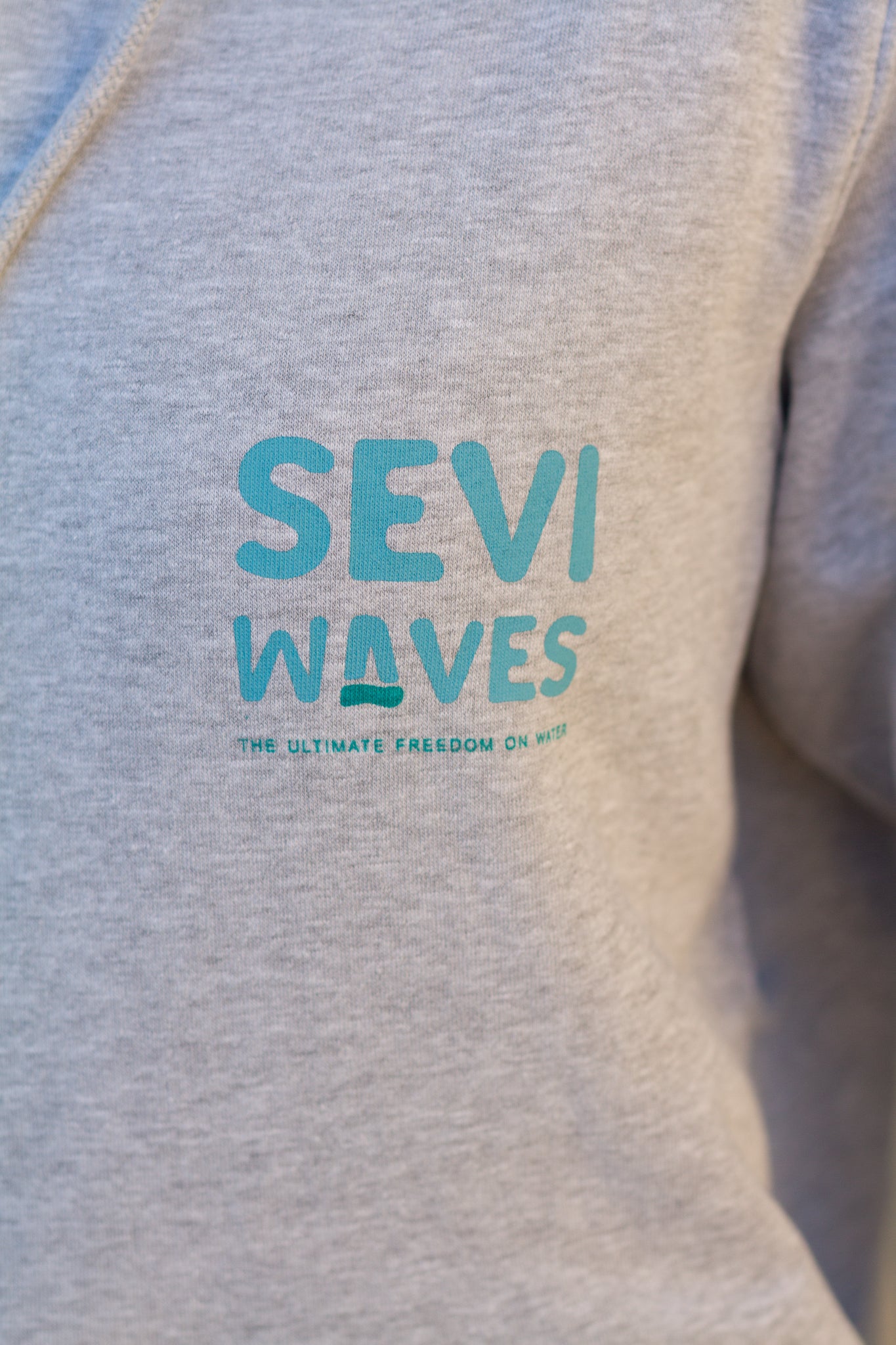 Break the Waves-Zipper Hoodie 