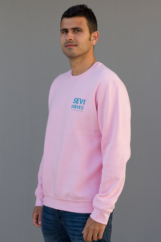 Sunset Blush-Sweatshirt Pink