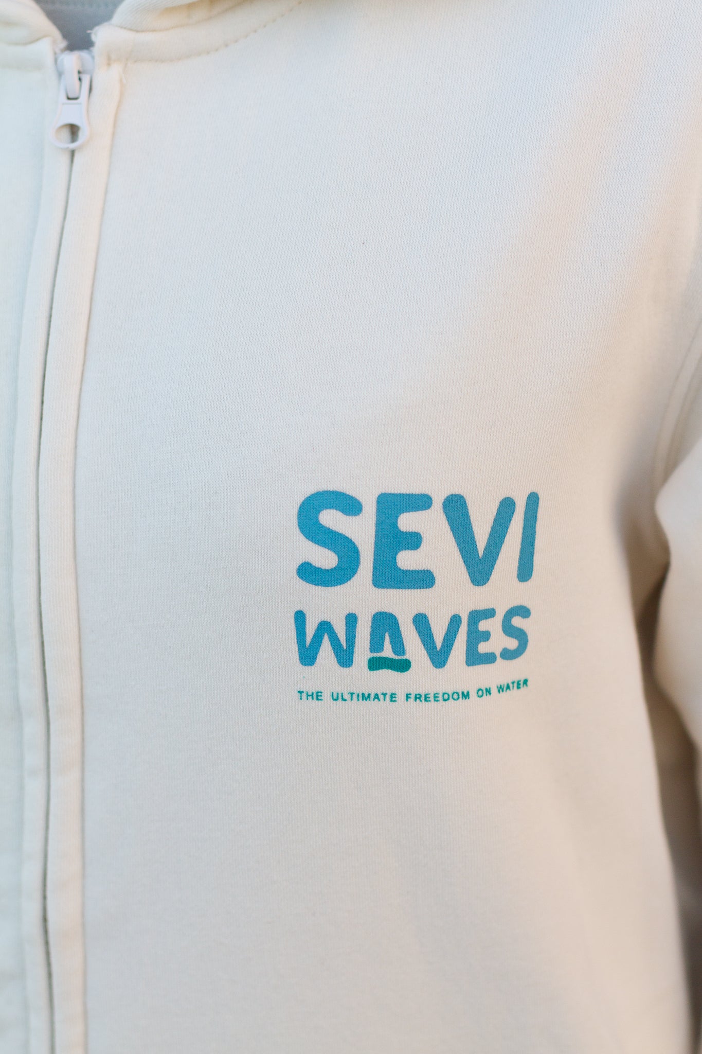 Break the Waves-Zipper Hoodie 