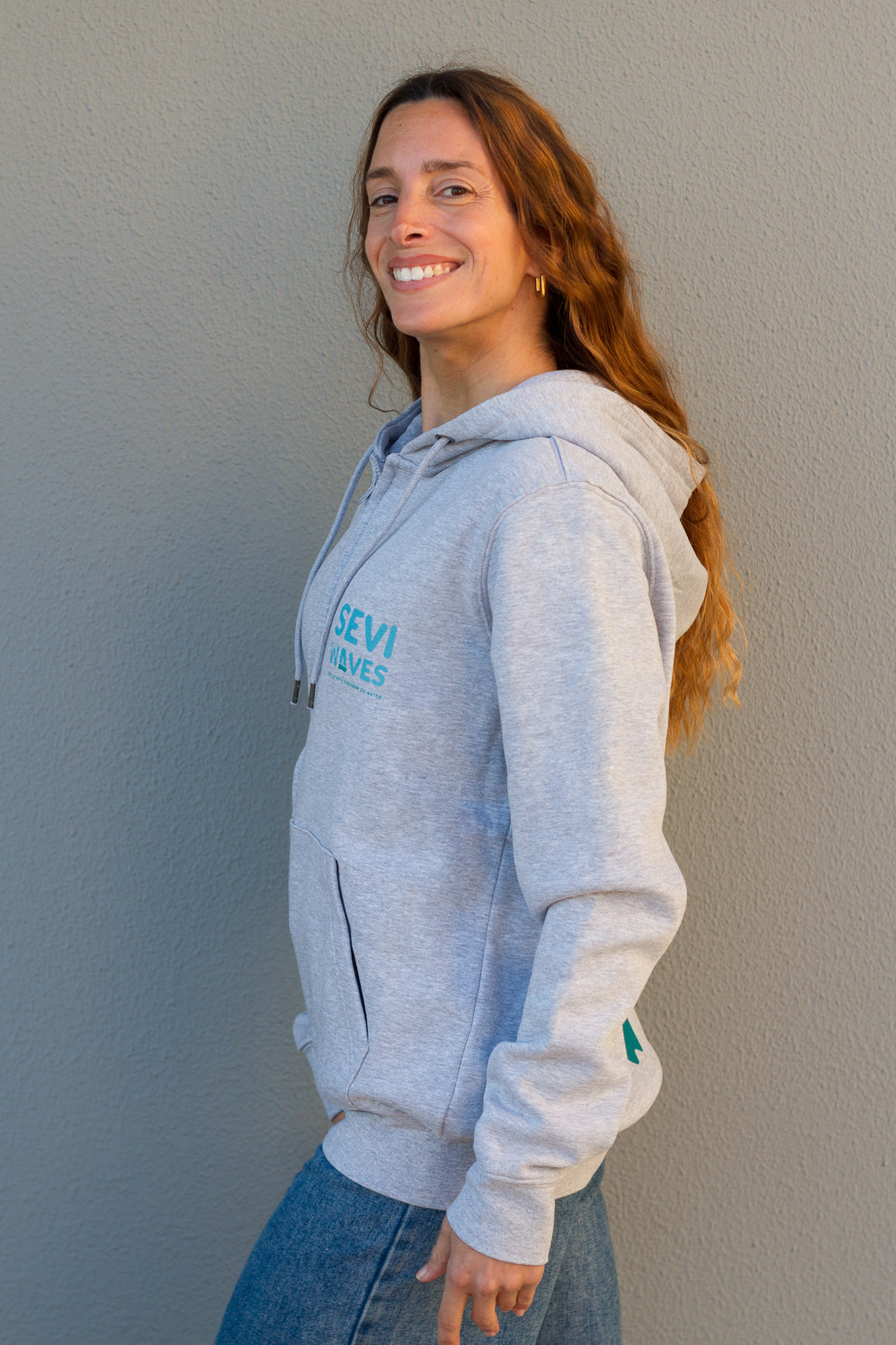 Break the Waves-Zipper Hoodie 