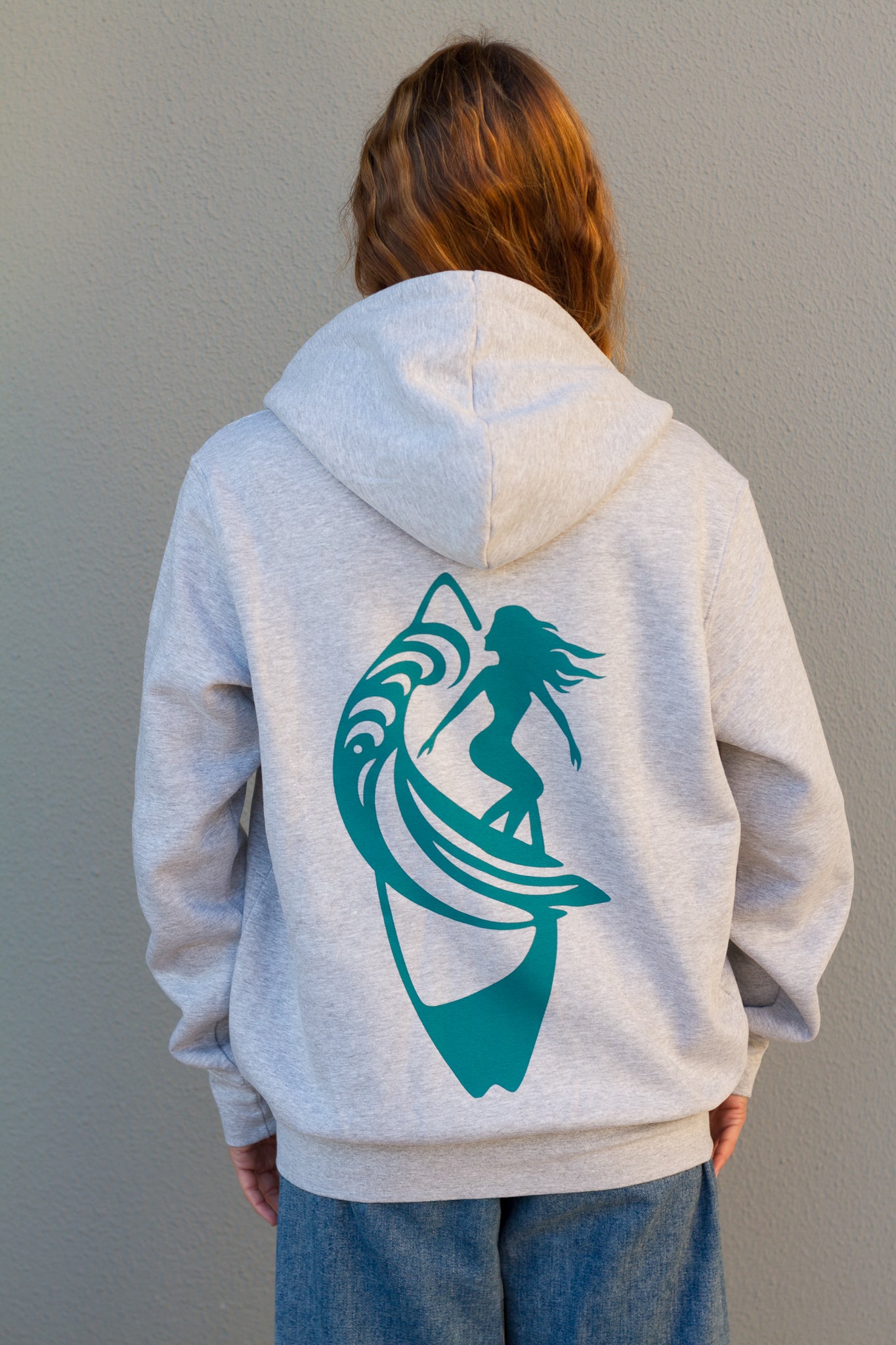 Break the Waves-Zipper Hoodie 