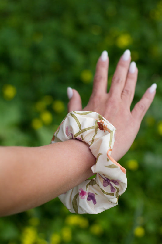scrunchie custom print