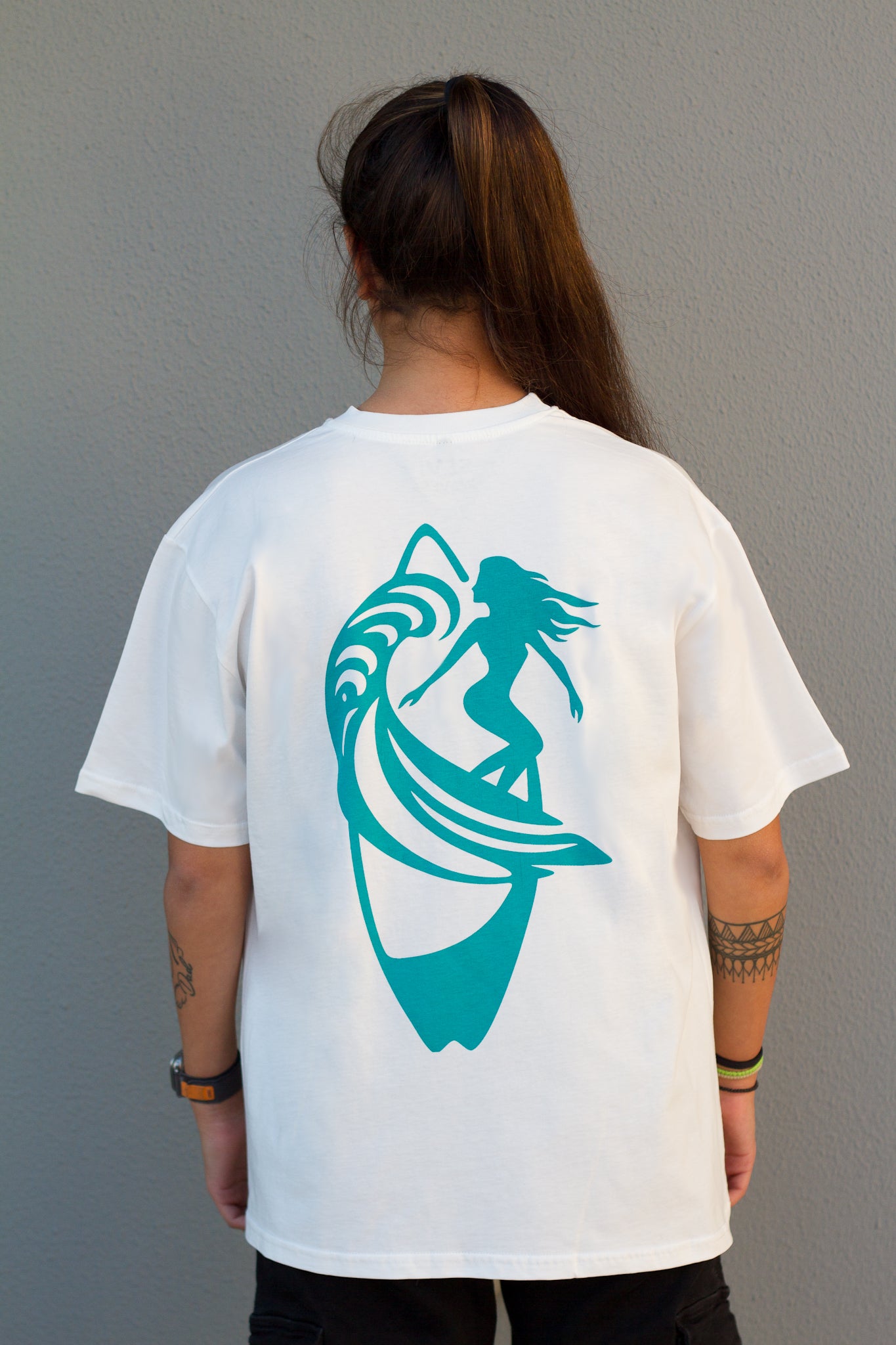 Sea & Street Tee-Oversized κοντομάνικο
